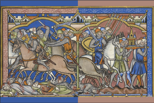 13th Century French Encampment Walls / Wall Hanging Reproduction (Ark)