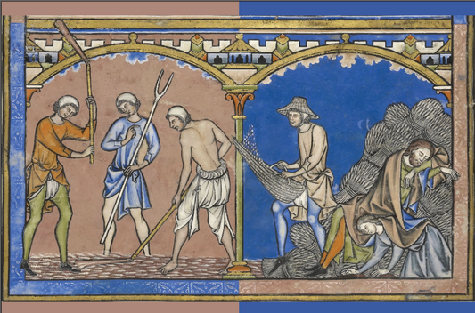 13th Century French Encampment Walls / Wall Hanging Reproduction (Boaz)